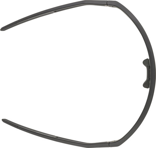 Alpina Sonic HR Q-Lite Sportbrille - black matt | mirror blue