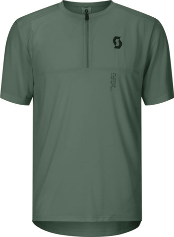 Scott Vertic Zip S/S Trikot - tranquil green | S