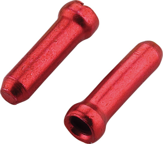 Jagwire Embouts pour Câbles de Vitesses et de Frein Crimp - 10 pièces - red