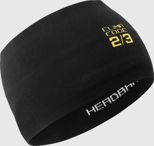 ASSOS Cinta para la cabeza Primavera Otoño P3 - black series | S/M