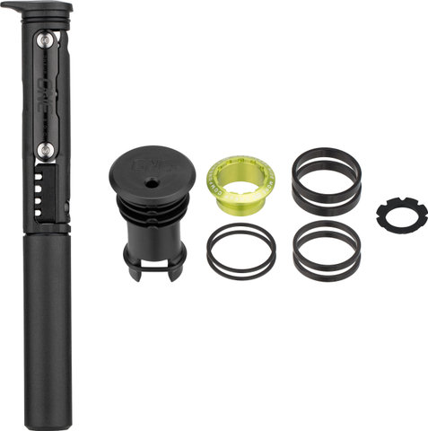 OneUp Components EDC V2 Tool Werkzeugset + EDC Top Cap Steuersatzkappe - black-green