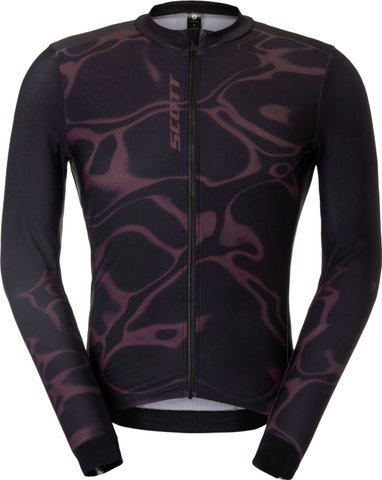 Scott Pro Mid L/S Trikot - cocoa red-black | S