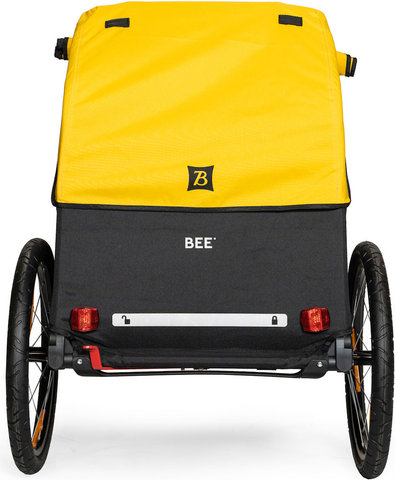 Burley Remolque para niños Bee Double - amarillo-negro | 20"