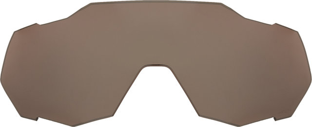 100% Verre Hiper Mirror pour Lunettes de Sport Speedtrap - silver/silver