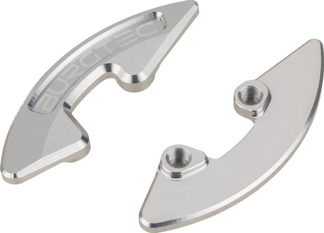 Burgtec Pair Chainring Bash Guard - rhodium silver | Kettenblatt
