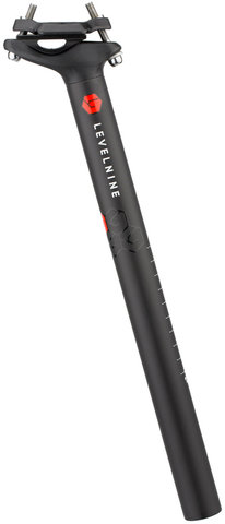 LEVELNINE Team Carbon Seatpost, 350 mm - black/27.2 mm / 350 mm / SB 12 mm