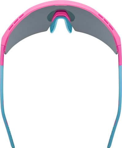 uvex flowline Brille - pink matt | mirror blue
