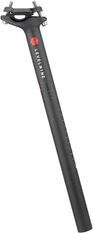 LEVELNINE Team Carbon Seatpost, 400 mm - black/27.2 mm / 400 mm / SB 12 mm