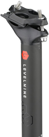 LEVELNINE Team Carbon Seatpost, 400 mm - black/31.6 mm / 400 mm / SB 12 mm