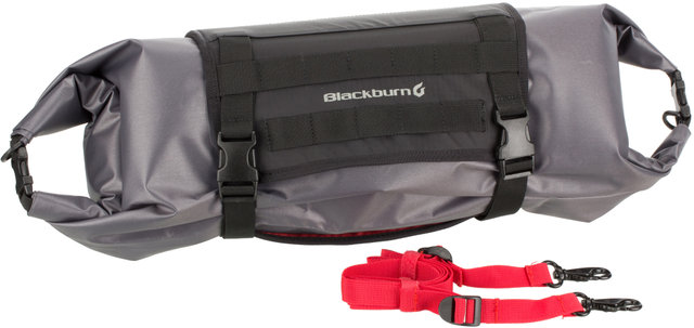 Blackburn Outpost Handlebar Roll Lenkerrolle + Drybag Packtasche - schwarz-rot-grau/universal