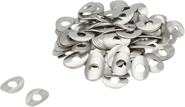Small Oval Nipple Washers - 100 pcs. - universal/universal