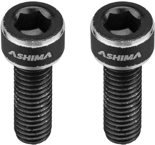 Tornillos de fijación de aluminio para portabidones - black/universal
