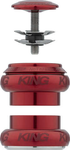 Chris King Jeu de Direction NoThreadSet Sotto Voce EC34/28,6 - EC34/30 GripLock - red/1 1/8"/EC34/28,6 - EC34/30