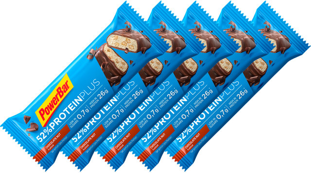 Powerbar Barre Protein Plus Bar 52 % - 5 pièce - chocolate nuts/250 g