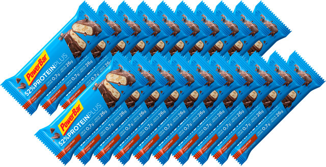Barre Protein Plus Bar 52 % - 20 pièce - chocolate nuts/1000 g