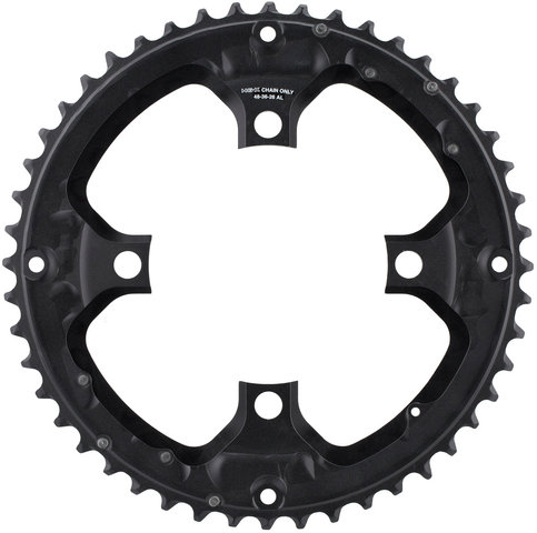 Shimano Deore FC-T6010 10-speed Chainring for Chain Guards - black/48 tooth