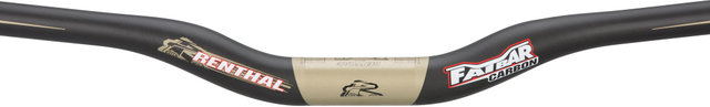 Fatbar Carbon 31.8 30 mm Riser Handlebars - carbon-gold/800 mm 7°