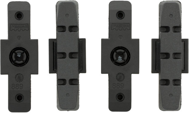Pastillas de freno Standard para llantas de aluminio sin revestimiento - negro/universal