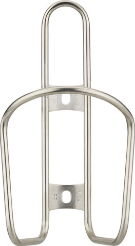 King Cage Flat Top Edelstahl Flaschenhalter - silber