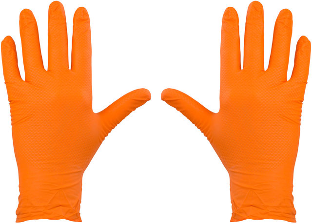 Einweg-Handschuhe - orange/M