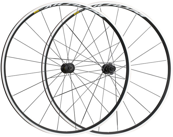 Mavic Juego de ruedas Aksium - negro/28" set (RD 9x100 + RT 10x130) Shimano