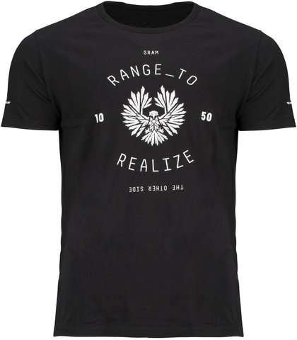 Eagle Range to Realize T-Shirt - black/L