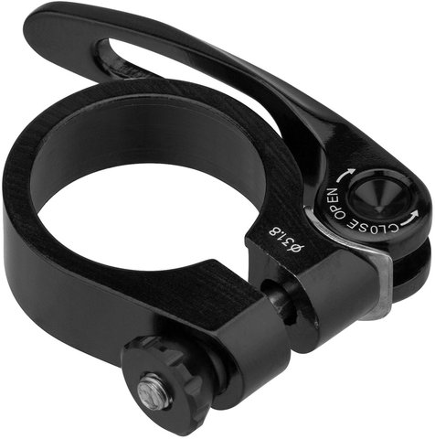 4 Colliers De Serrage Rapide Pour Selle – 28,6 Mm – Acier Inoxydable – Argent