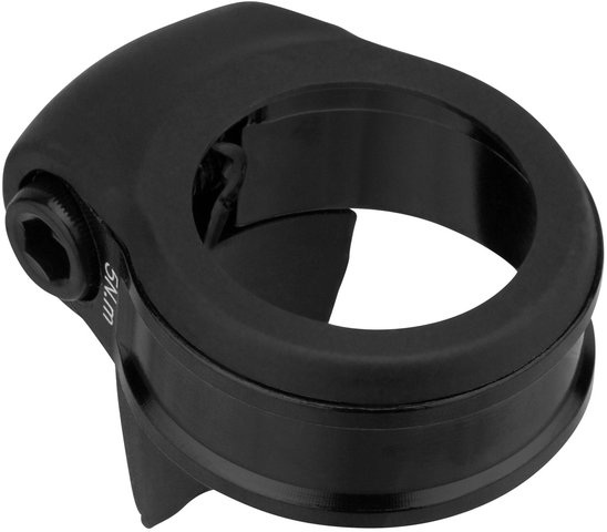 Abrazadera de sillín con protección cotra el polvo - negro/31,8 mm