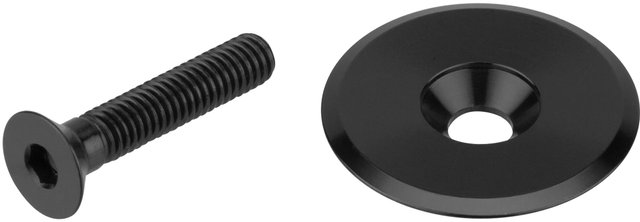 Capuchon de Direction - noir/1 1/8" Capuchon de Direction - noir/1 1/8"