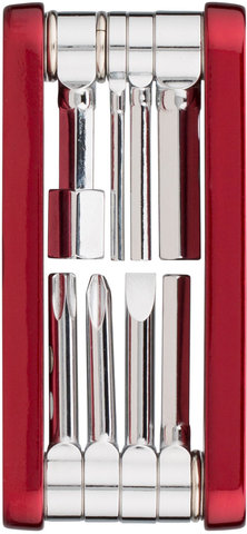 SILCA Italian Army Knife Nove Multi-tool - red-silver/universal