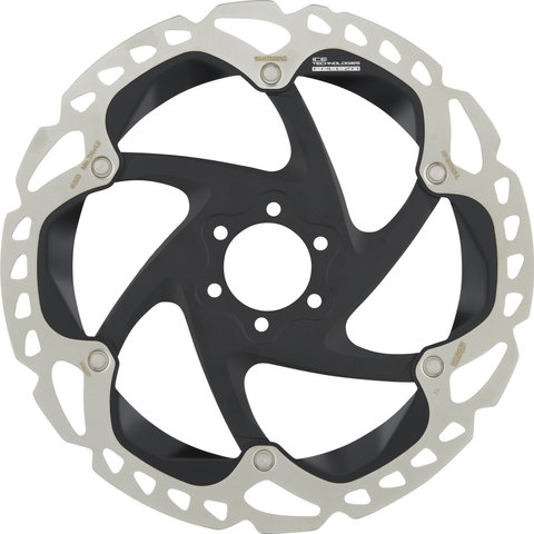 Shimano Bremsscheibe RT-MT905 6-Loch für XTR - schwarz-silber/203 mm