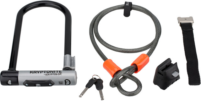 ABUS Candado de arco Granit 460 con soporte SH B - bike-components