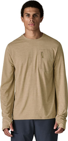 Patagonia Camiseta Capilene Cool Sun L/S - seabird grey light seabird grey x dye | XL