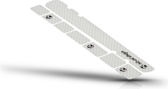 rie:sel chain:guard chainstay protector set - carbon clear
