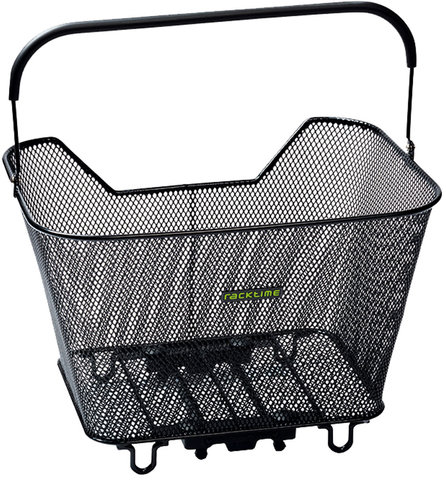 Racktime Bask-it Large Bicycle Basket - black/23 litres