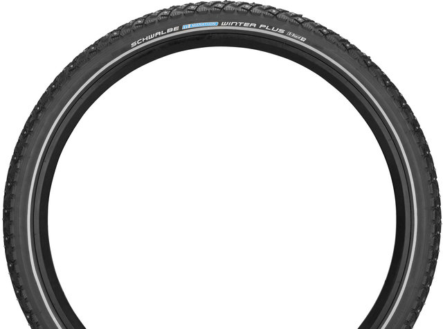 Schwalbe Marathon Winter Plus 20" Wired Spike Tyre - black-reflective/20x1.6 (42-406)