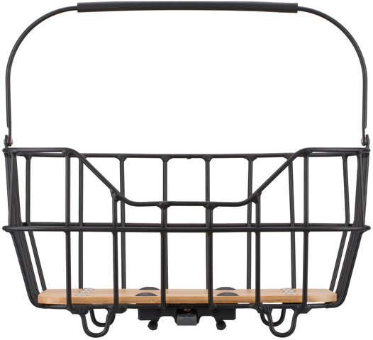 Bask-it Breeze Bicycle Basket - black/25 litres