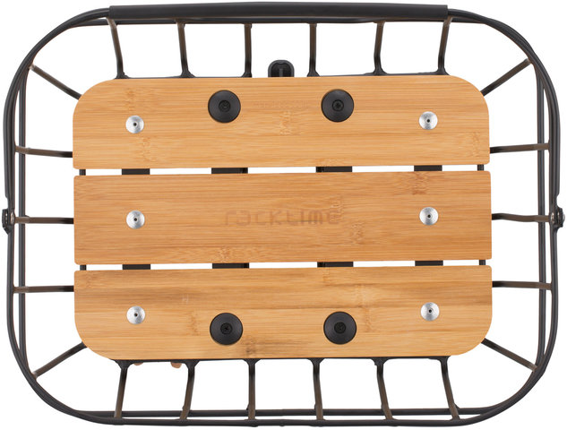 Bask-it Breeze Bicycle Basket - black/25 litres