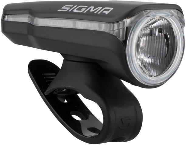 Sigma Set iluminación luz del. Aura 60 + luz trasera Nugget II LED c. StVZO - negro/universal