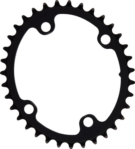 Rotor SRAM Force AXS 2X Chainring, 4-Arm, Q-Ring, 107mm Bolt Circle Diameter - black | 35 
