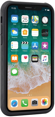 Topeak RideCase für iPhone X mit RideCase Mount - schwarz/universal