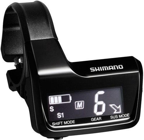Shimano Kit Électronique XT Di2 M8050 2x11 - noir/Down-Swing / collier de serrage / avec écran