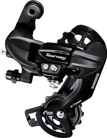 Shimano cambio trasero Tourney TY RD-TY300 6-/7 velocidades - negro-plata | Largo