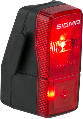 Cubic LED Rear Light - StVZO approved - black/universal