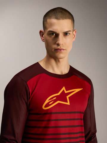 alpinestars A-Dura Elite L/S 2.0 Trikot - bordeaux | S