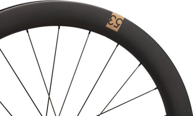 Reserve 48|53 GR / DT 350 Disc Center Lock Carbon Wheelset 28" - black | 142 mm | 100 mm | Shimano Road | 28"
