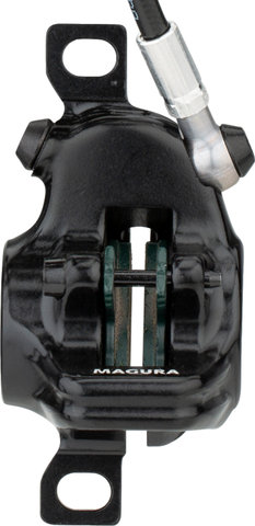 Magura MT4 eSTOP Carbotecture Disc Brake - polished black anodized/Set/Flip-Flop (non-side-specific)