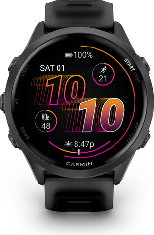 Garmin Forerunner 570 47 mm Smartwatch - schwarz-schiefergrau