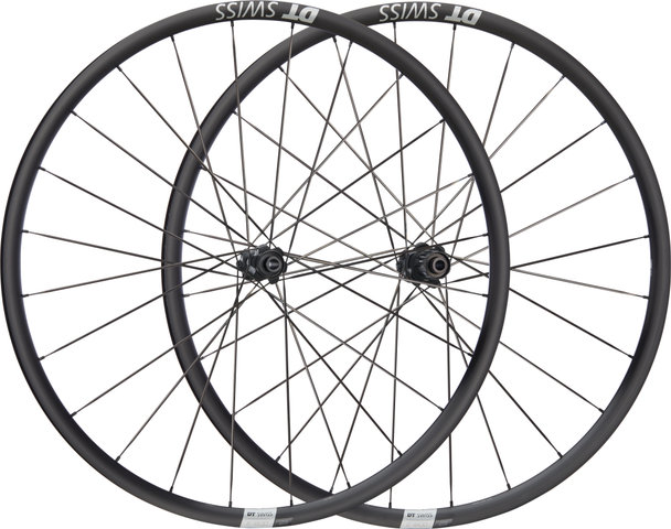 DT Swiss E 1800 SPLINE 23 Center Lock Disc 28" Wheelset - black/142 mm/100 mm/28"/Shimano Road/100 mm/Shimano Road/100 mm/142 mm