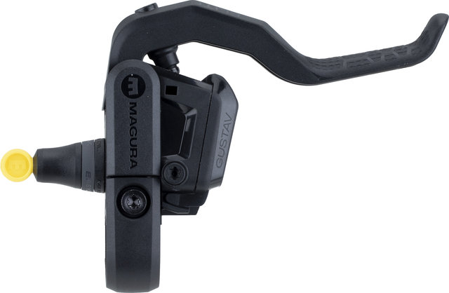 Magura Freno de disco Gustav Elite - negro-antracita | Ruada trasera o delantera | Flip-Flop (no específico de lado)